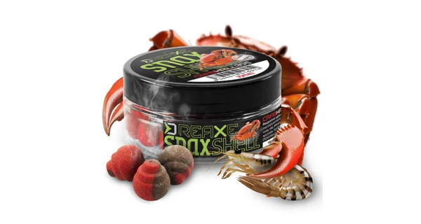 DELPHIN - Wafters rozpustná nástraha D Snax Shell Krab krill 14 mm 30 g