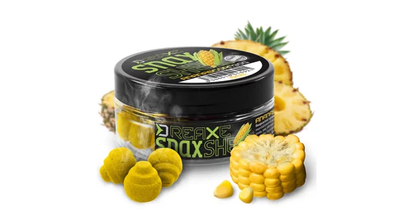 DELPHIN - Wafters rozpustná nástraha D Snax Shell Kukurica ananás 8 mm 30 g