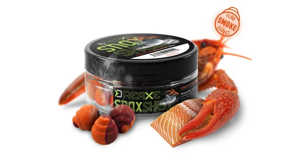 DELPHIN - Wafters rozpustná nástraha D Snax Shell Losos Rak 8 mm 30 g