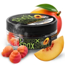 DELPHIN - Wafters rozpustná nástraha D Snax Shell Mango broskyňa 12 mm 30 g