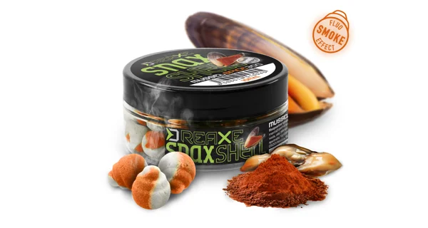 DELPHIN - Wafters rozpustná nástraha D Snax Shell Mušle korenie 8 mm 30 g