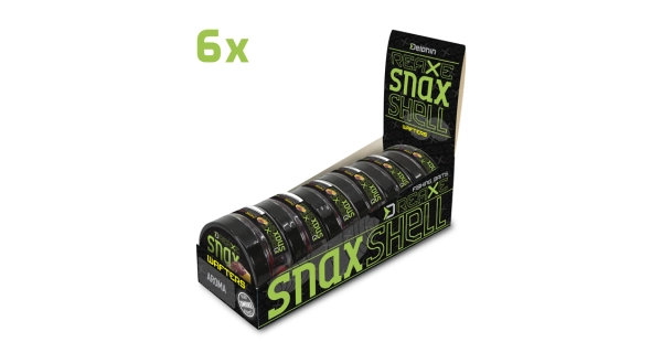DELPHIN - Wafters rozpustná nástraha D Snax Shell Syr pečeň 10 mm 30 g