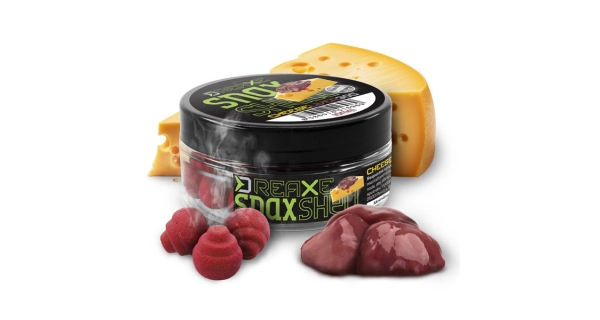 DELPHIN - Wafters rozpustná nástraha D Snax Shell Syr pečeň 12 mm 30 g