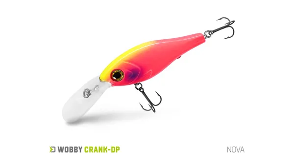 DELPHIN - Wobler WOBBY CRANK-DP Floating 7 cm 12 g Nova