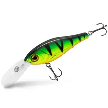 DELPHIN - Wobler WOBBY CRANK-DP Floating 7 cm 12 g Perchy