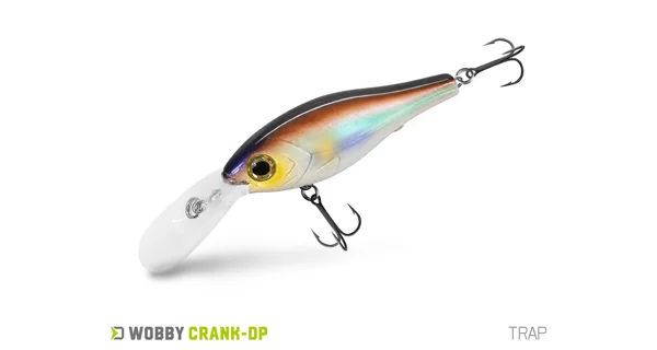 DELPHIN - Wobler WOBBY CRANK-DP Floating 7 cm 12 g Trap