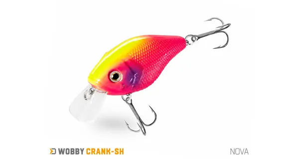 DELPHIN - Wobler WOBBY CRANK-SH Floating 5 cm 8 g Nova