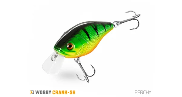 DELPHIN - Wobler WOBBY CRANK-SH Floating 5 cm 8 g Perchy