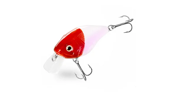 DELPHIN - Wobler WOBBY CRANK-SH Floating 5 cm 8 g Redface