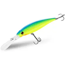DELPHIN - Wobler WOBBY JERK-DP Suspending 9 cm 12,5 g Spring