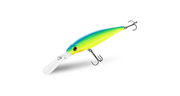DELPHIN - Wobler WOBBY JERK-DP Suspending 9 cm 12,5 g Spring