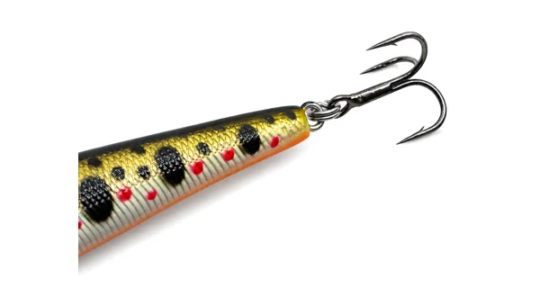 DELPHIN - Wobler WOBBY JERK-SH Suspending 8 cm 6,5 g Neón