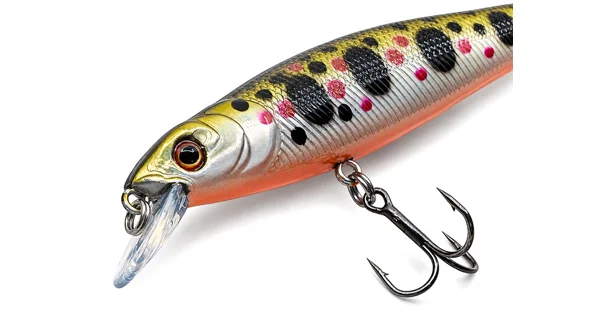 DELPHIN - Wobler WOBBY JERK-SH Suspending 8 cm 6,5 g Redface