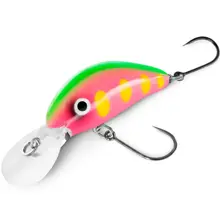 DELPHIN - Wobler WOBBY TROUT-SH Floating 4 cm 4 g Neón