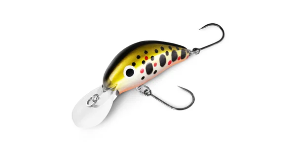 DELPHIN - Wobler WOBBY TROUT-SH Floating 4 cm 4 g Rainbo