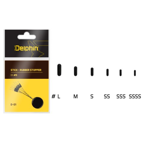 DELPHIN - Zarážka Stick Rubber Stopper veľ. L