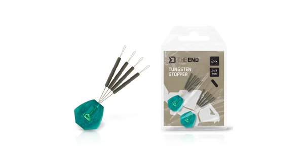 DELPHIN - Zarážky TheEND Volfrámový stopér 2x7 mm 24 ks