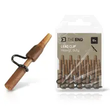 DELPHIN - Závesky HeavyC Duty TheEND Klip na olovo Ground 10 ks