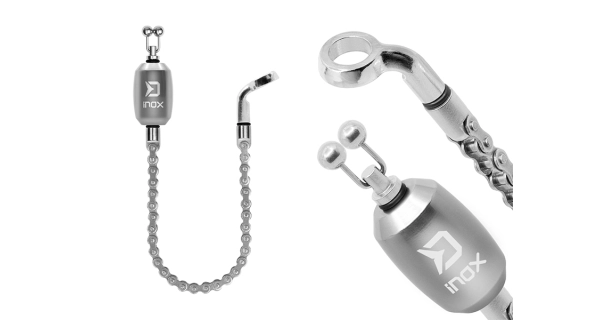 DELPHIN - Závesný retiazkový signalizátor INOX