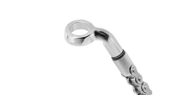 DELPHIN - Závesný retiazkový signalizátor INOX
