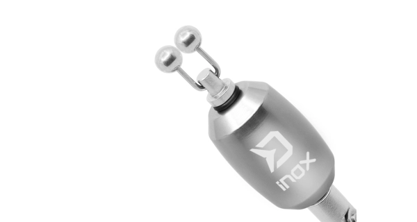 DELPHIN - Závesný retiazkový signalizátor INOX