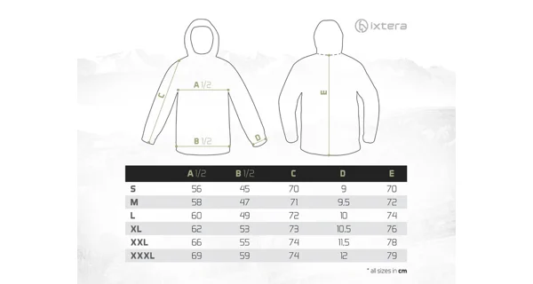 DELPHIN - Zimná bunda Ixtera Razor Army veľ. 3XL