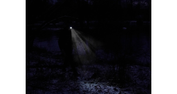 DELPHIN - Zimná šiltovka LED OutLINE Camo