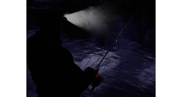 DELPHIN - Zimná šiltovka LED OutLINE Camo