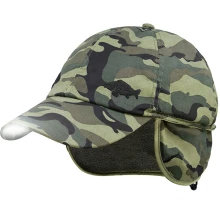DELPHIN - Zimná šiltovka LED OutLINE Camo