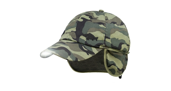 DELPHIN - Zimná šiltovka LED OutLINE Camo