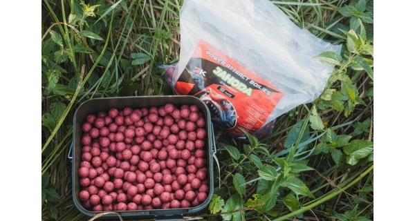 DK FISHING - Boilies Power Attract 20 mm 5 kg Jahoda