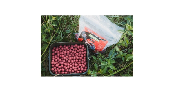 DK FISHING - Boilies Power Attract 24 mm 5 kg Jahoda