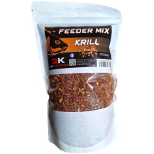 DK FISHING - Kŕmičková zmes Feeder Mix 1 kg Krill