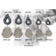 ECO SINKERS - Záťaž Grippa 400 g