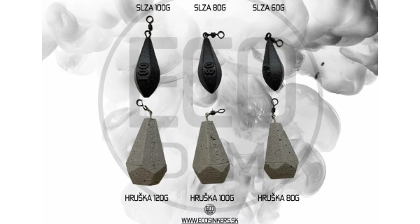 ECO SINKERS - Záťaž Hruška 100 g