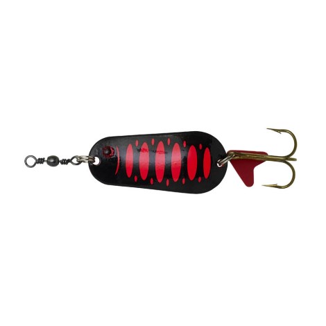 EFFZETT - Fz štandard spoon 3,2 cm 6 g Fluo Red Black UV 1 ks