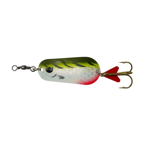 EFFZETT - Fz štandard spoon 4,5 cm 16 g Olive Chartreuse Tiger UV 1 ks