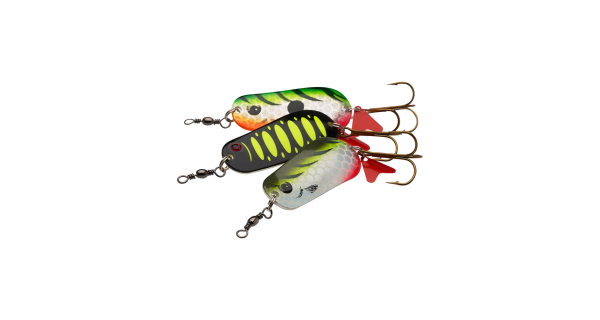 EFFZETT - Fz štandard spoon 5,5 cm 22 g Fluo Red Black UV 1 ks