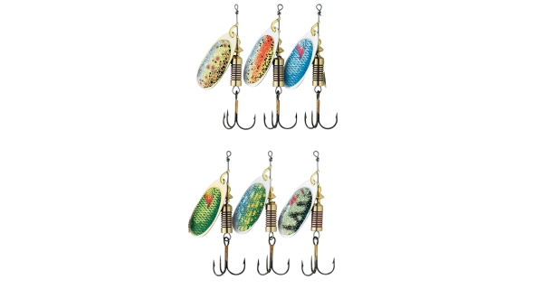EFFZETT - Rotačná trblietka FZ Nature 3D Spinner 10 g veľ. 4 Pike