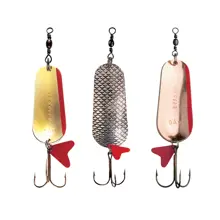 EFFZETT - Trblietka Fz scales spoon 4,5 cm 16 g - silver / silver