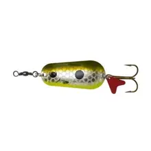 EFFZETT - Trblietka Fz scales spoon 5,5 cm 22 g - olive / silver uv