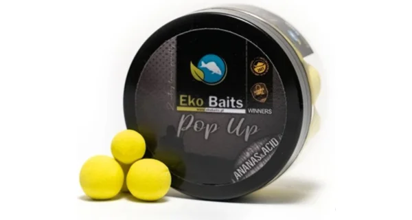 EKO BAITS - Pop-Up Boilie Ananás-ACID 12-15 mm 100 ml