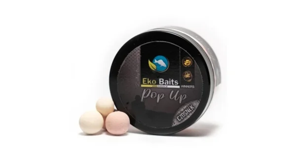 EKO BAITS - Pop-Up Boilie Cesnak 12-15 mm 100 ml