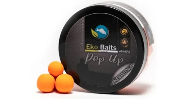 EKO BAITS - Pop-Up Boilie Mandarínka 12-15 mm 100 ml