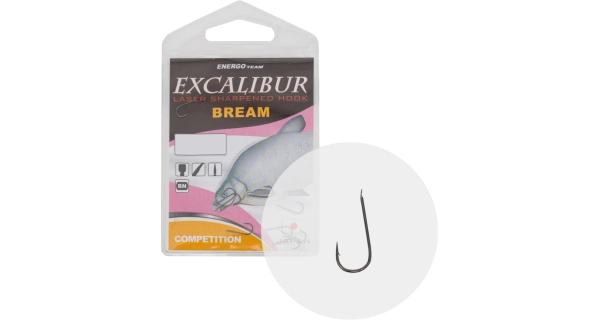 EXCALIBUR - Háčik Bream Competition veľ. 18 10 ks