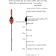EXPERT PLAVÁKY - Rybársky balzový plavák (pevný) Expert 6,0 g / 25 cm