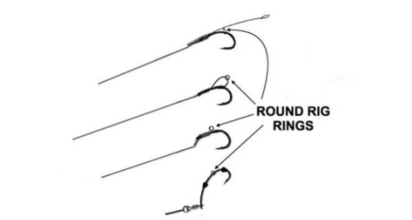 EXTRA CARP - Krúžky Round Rig Rings 3,1 mm