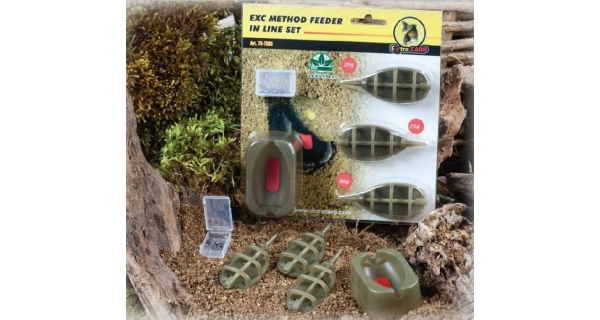 EXTRA CARP - Method Feeder Set 20, 25, 30 g + formička