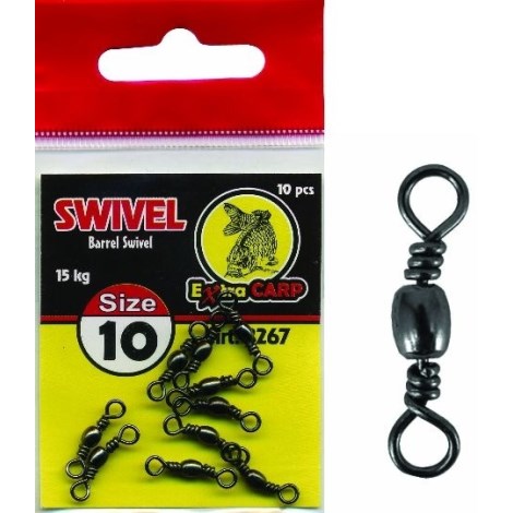 EXTRA CARP - Obratlík Barrel Swivel 11 kg veľ. 14