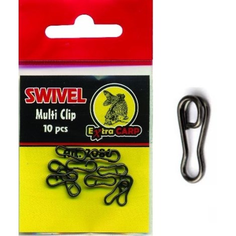 EXTRA CARP - Obratlík Multi Clip 10 ks